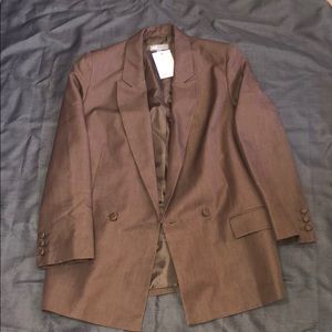 Brown blazer